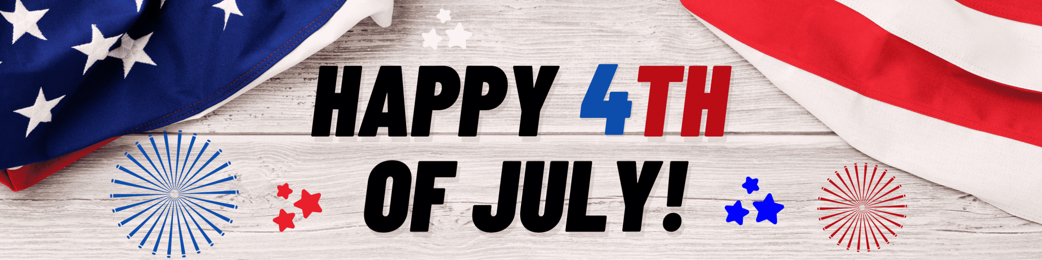 Independence Day Hours 2025 - July 4th Header Graphic 2025 2048x512 