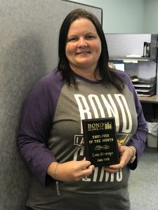 Lena Montoya, July 2019 Employee of the Month