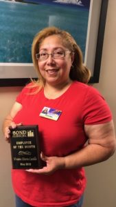 May Employee of the Month - Viviana Rivera Castillo