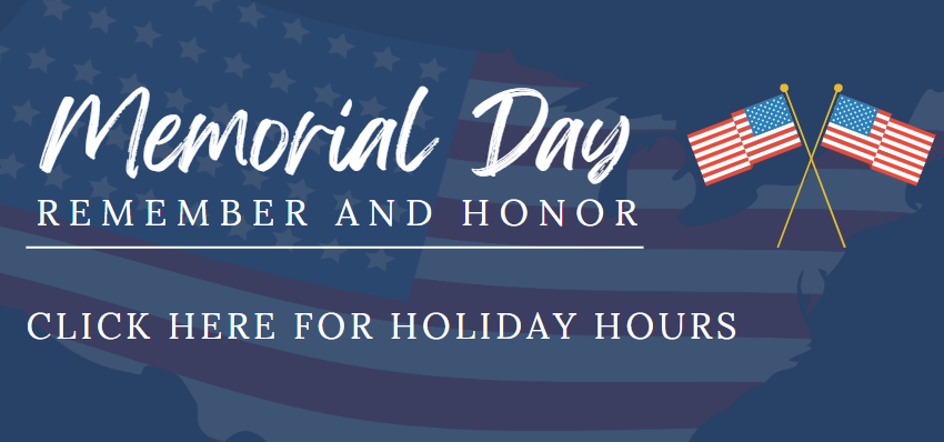 Memorial Day 2023 - Website Slider