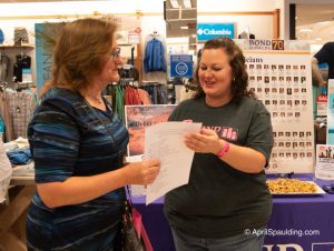 Sabrina was happy to talk to this participant.